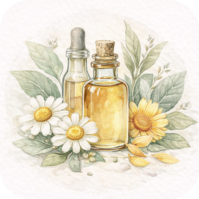 Натуральные и эфирные масла вместо синтетических отдушек